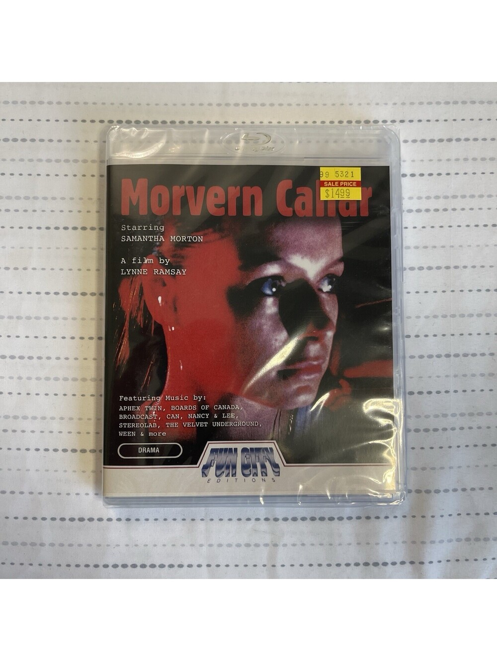 Morvern Callar (Blu-ray, 2002) FUN CITY EDITIONS